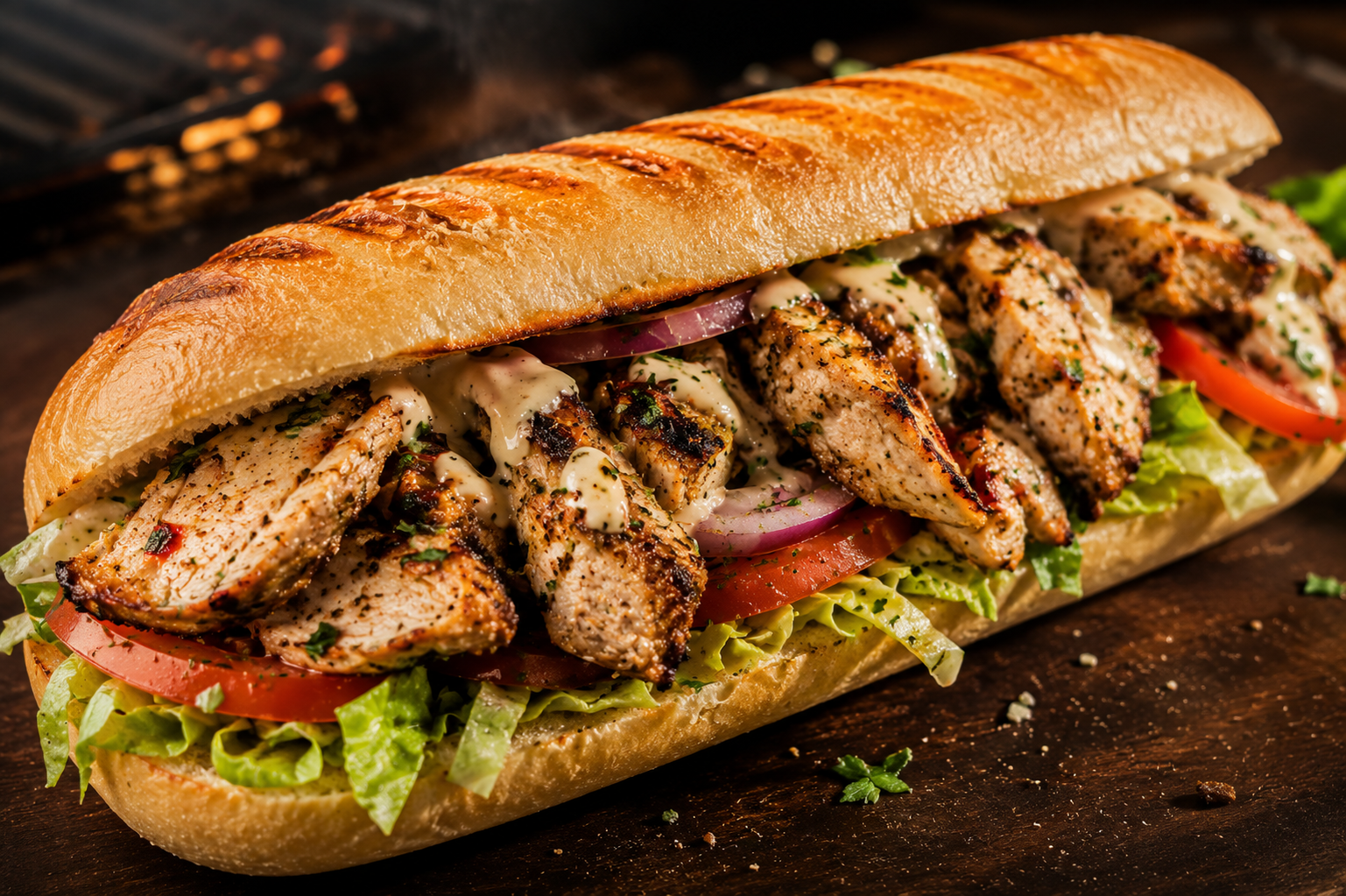 Sandwich grillé